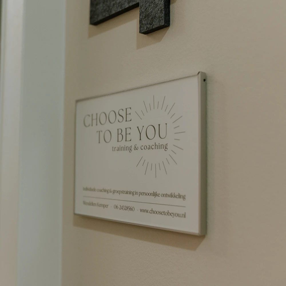 Trainingen Choose to be you