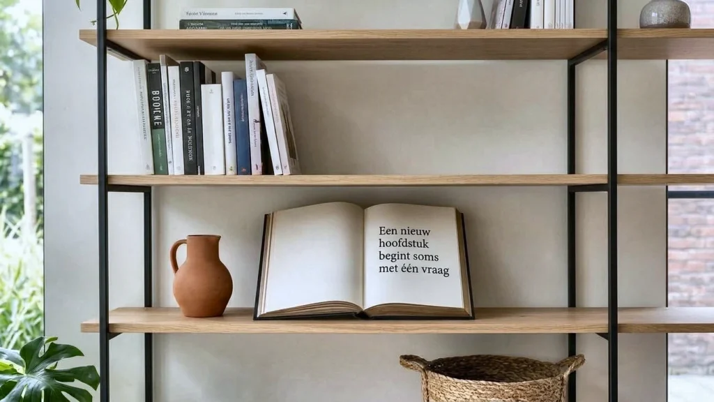 Een nieuw hoofdstuk begint soms met één vraag. Persoonlijke ontwikkeling - Choose to be you